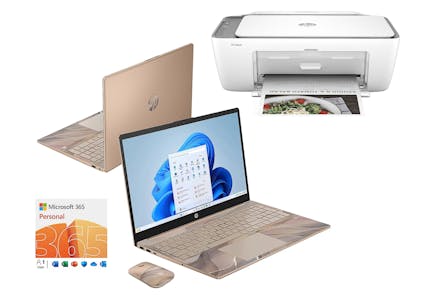 HP Computer and Printer Bundle
