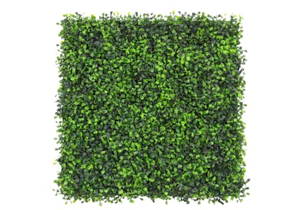 Artificial Boxwood Hedge Panels