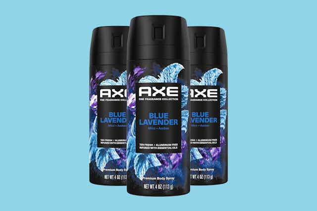Axe Body Spray 3-Pack, Now as Low as $8.82 on Amazon (Reg. $24) card image