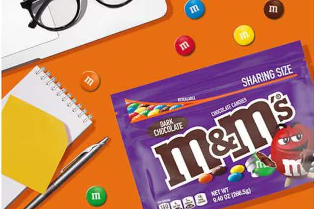 Grab M&M's Minis on Clearance at Walgreens for Only $2.25 per Bag card image
