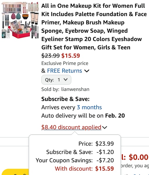 All in One Makeup Kit