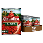 Contadina Diced Tomatoes 12-Pack