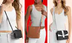 3 Michael Kors Bags worn by models