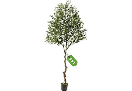 Faux Olive Tree