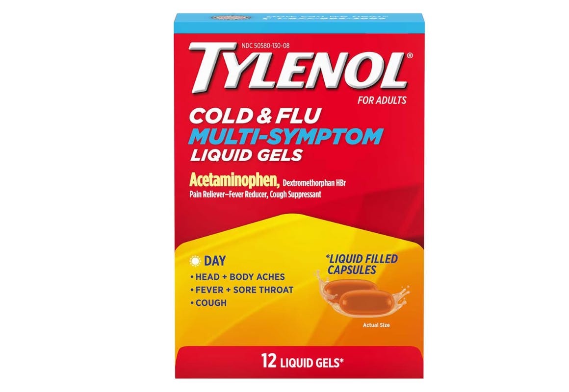 Tylenol Cold & Flu Liquid Gels
