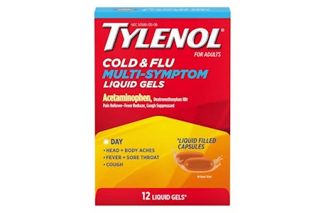 Tylenol Cold & Flu Liquid Gels