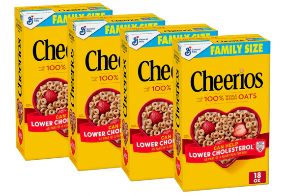 4 Family-Size Cheerios at Walgreens