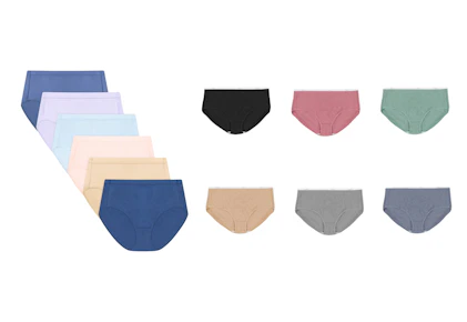 2 Hanes Women's Underwear Sets