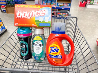 tide downy bounce laundry walgreens