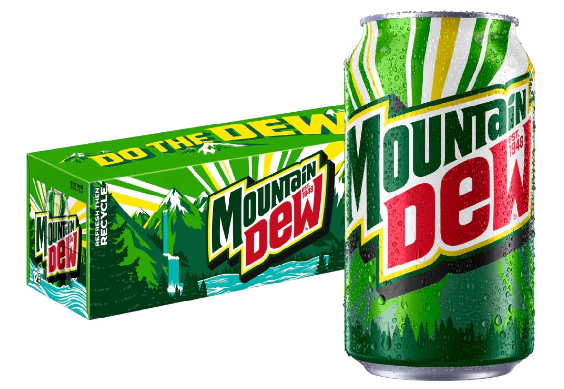 5 Mountain Dew Soda 12-Packs