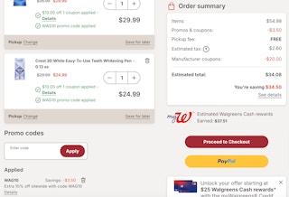 walgreens screenshot haul