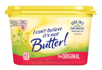 2 I Can't Believe It's Not Butter Tubs