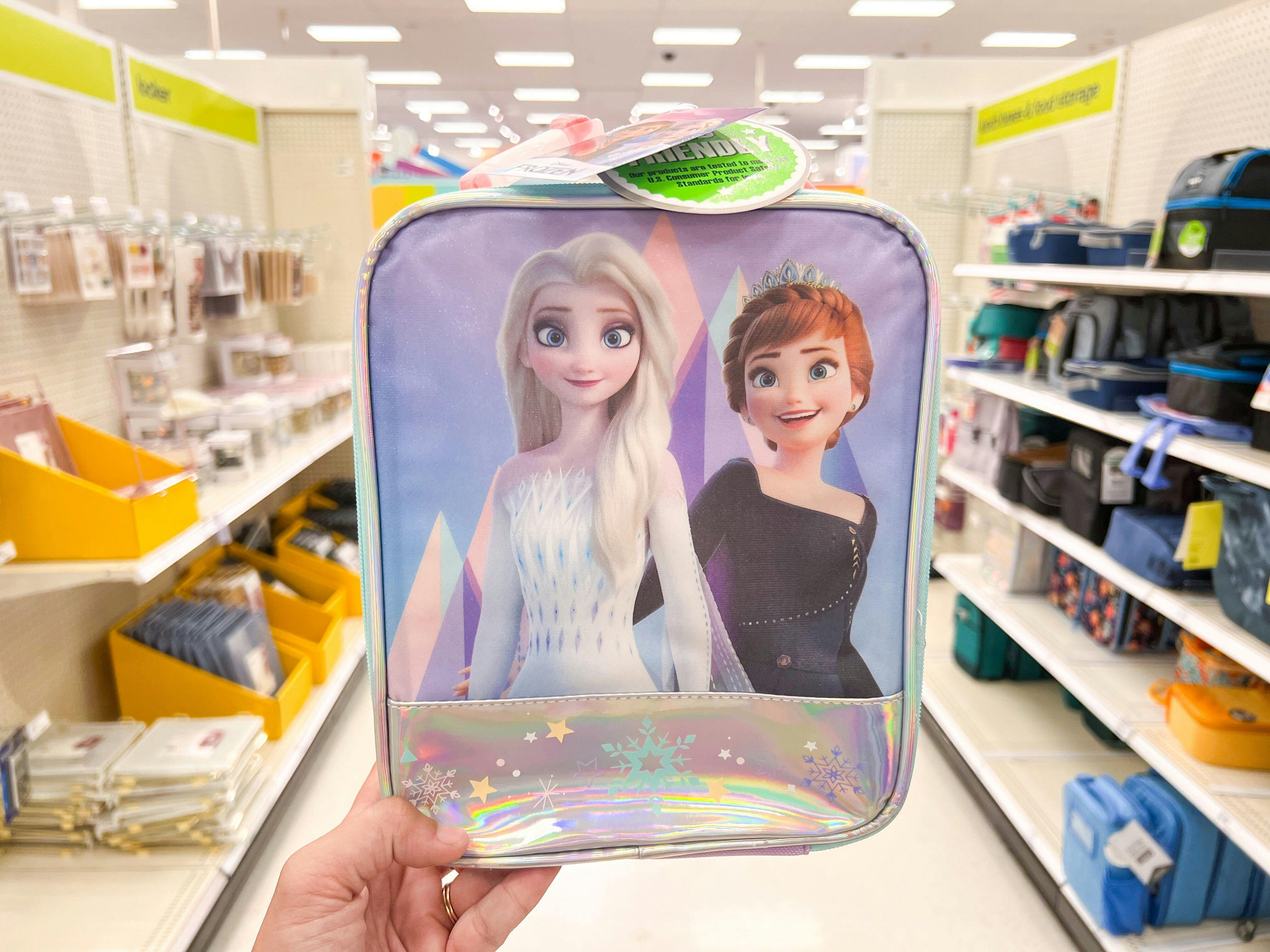 Amazon.com: Disney Frozen 2 Lunch Box with Water Bottle Set- Kids Soft  Insulated Lunch Bag for Girls and Boys : Home & Kitchen