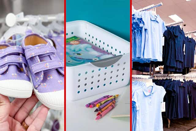 The Best Target Deals: Kids' Shoes, School Uniforms, and More card image