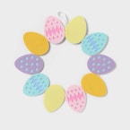 Spritz Easter Egg Felt Wreath