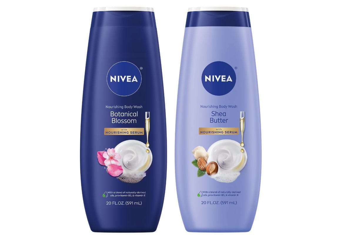 2 NIVEA Body Washes