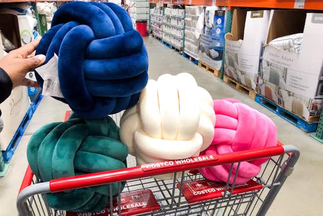 Dreamon Knot Throw Pillows, Just $5.99 at Costco (Reg. $7.99) card image