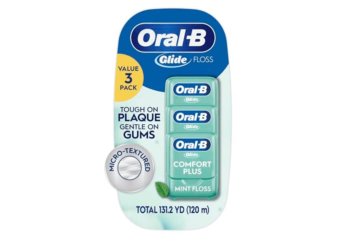 4 Oral-B Glide Floss 3-Packs