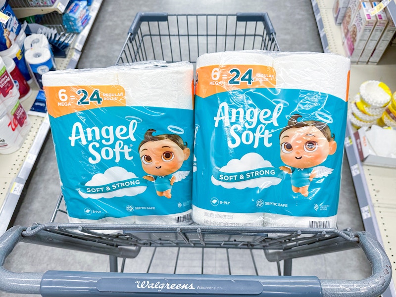 angel soft toilet paper walgreens