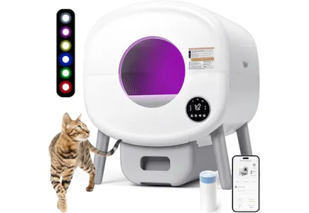 Self-Cleaning Cat Litter Box