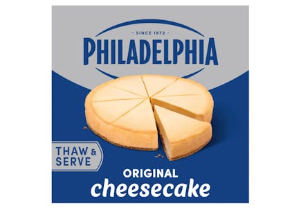 Philadelphia Frozen Cheesecake