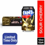 2 Fanta Crimson Sour Cherry Soda 12-Packs