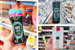 walgreens sally hansen, downy, axe 3-photo collage