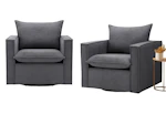Swivel Armchair Set