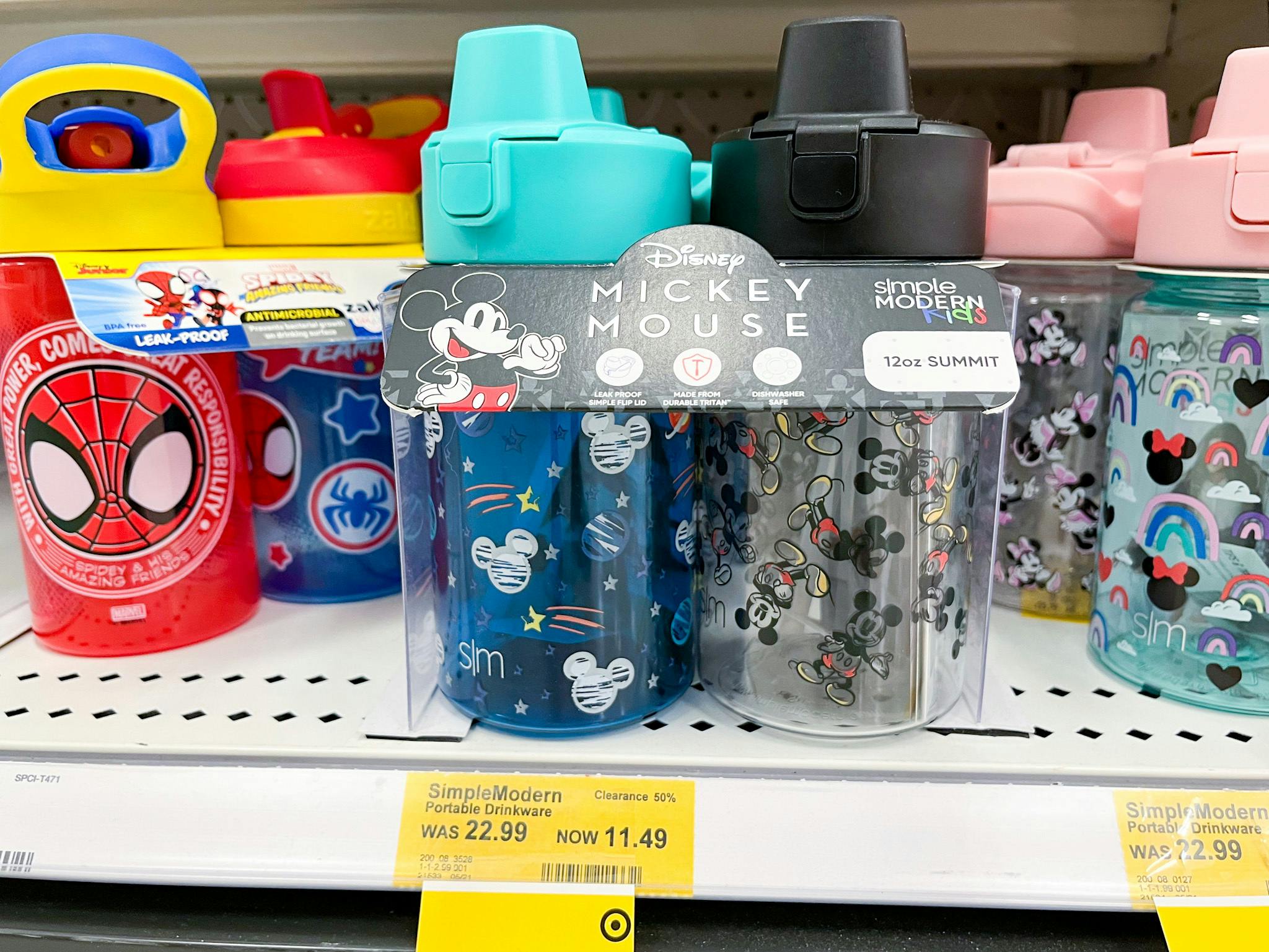 Simple Modern Mickey Bottle Set