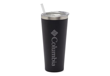 Columbia Double Wall Tumbler with Straw