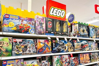 target lego aisle