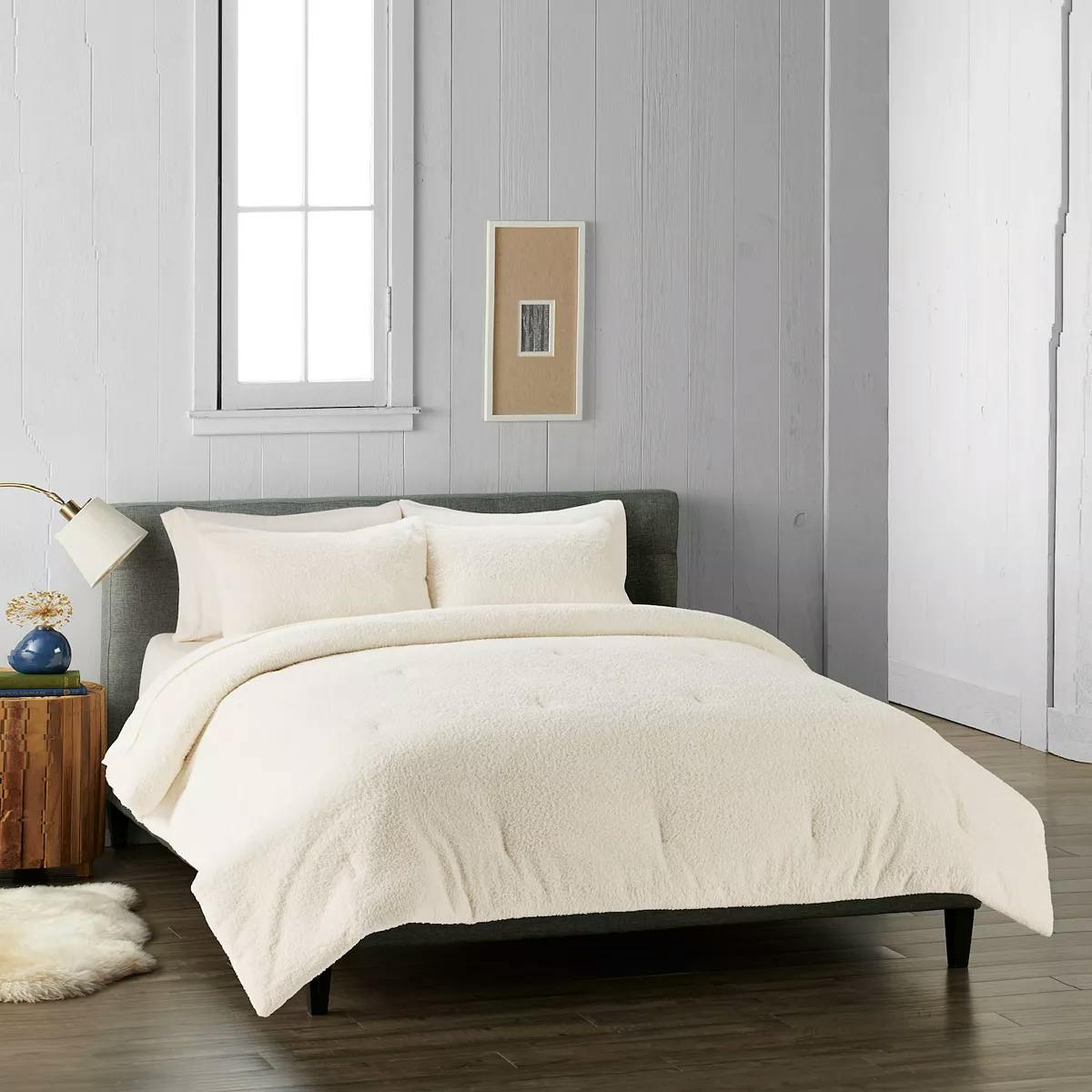 Cuddl Duds Cozy Chenille Comforter Set