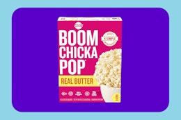 Angie's BoomChickaPop Popcorn 6-Packs: Get 5 Boxes for $26.58 on Amazon card image