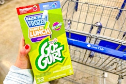 Yoplait Go-Gurt 32-Count Box, Only $4.78 at Sam's Club ($0.15 per Tube) card image