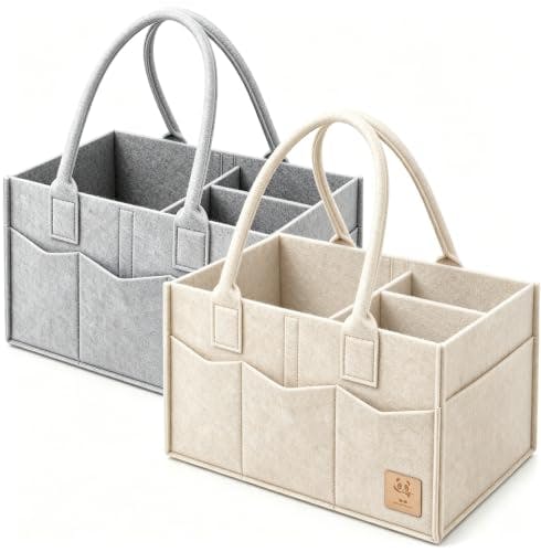 Diaper Caddy Organizer 2-Pack