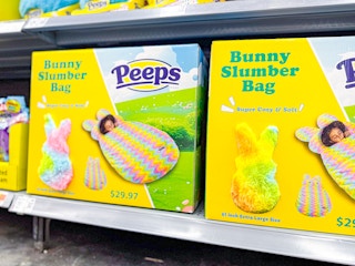 peeps sleeping bag walmart