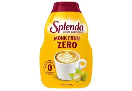 2 Splenda Monk Fruit Sweeteners