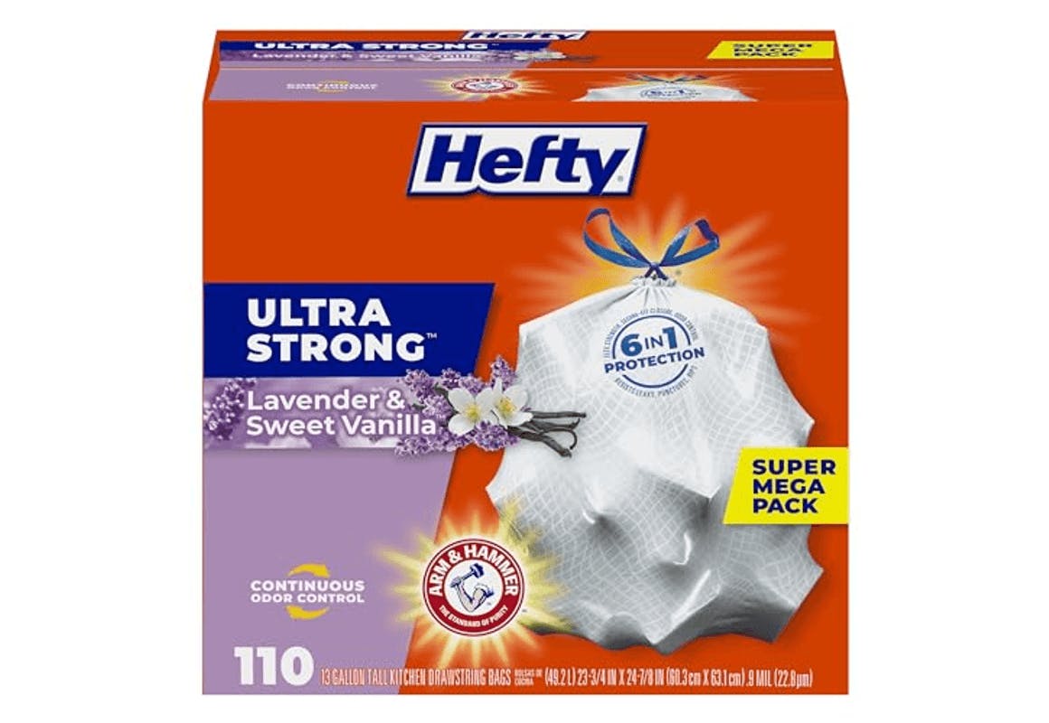 3 Hefty Trash Bag Boxes