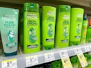 garnier fructis shampoos on walgreens shelf