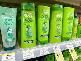 Garnier Fructis and Whole Blends Hair Care, Only $0.49 Each at Walgreens card image