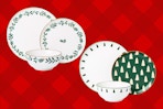 Walmart Holiday Time dinnerware sets