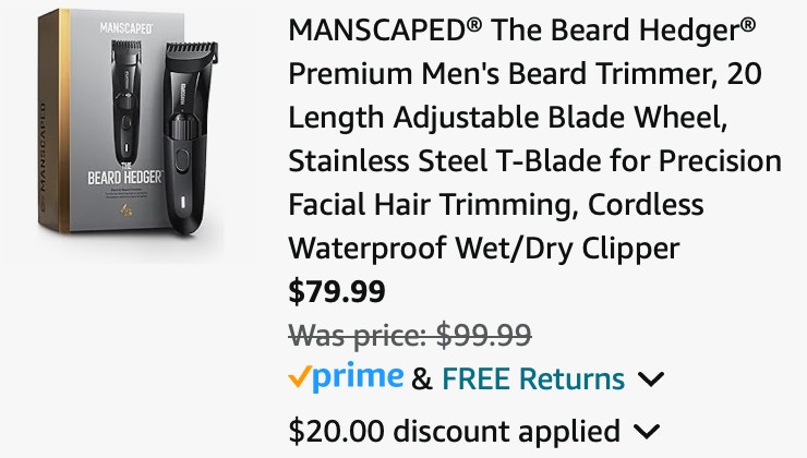 Manscaped Beard Trimmer