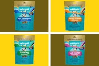 4 different types of Solid Gold Dog Supplement types