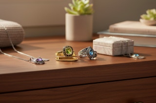 class rings and pendants at Limoges jewelry 