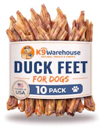 Duck Feet for Dogs