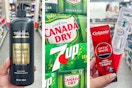 collage with tresemme, colgate, soda
