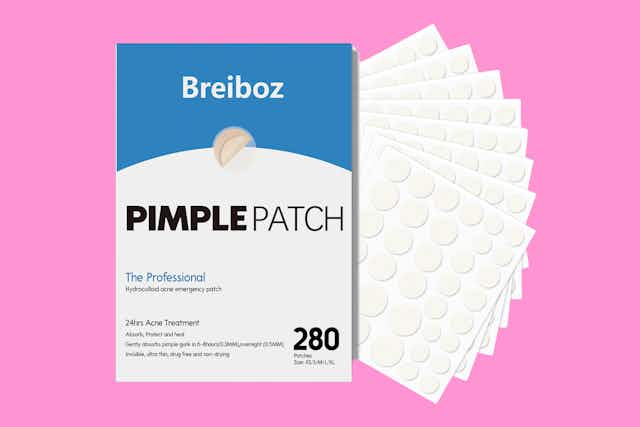 Get 280 Pimple Patches for as Low as $4 on Amazon card image