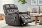 a heated massage chair