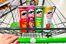 BOGO Free Pringles, Just $0.50 Each With a Coupon at Publix card image