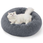 Bedsure Donut Calming Cat Bed